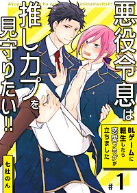 悪役令息は推しカプを見守りたい!!～BLゲームに転生したら恋愛フラグが立ちました～