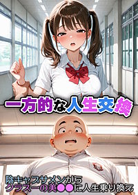 一方的な人生交換～陰キャブサメンから クラス一の美●●に人生乗り換え～
