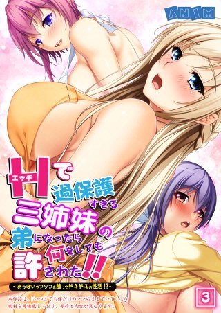 エッチで過保護すぎる三姉妹の弟になったら何をしても許された!!～おっぱいやアソコを触ってドキドキの性活!?～(3)