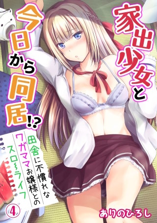 家出少女と今日から同居！？～田舎に不慣れなワガママお嬢様とのスローライフ～(4)