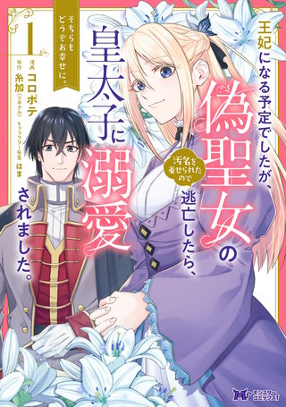 王妃になる予定でしたが、偽聖女の汚名を着せられたので逃亡したら、皇太子に溺愛されました。そちらもどうぞお幸せに。(コミック) 分冊版(4)