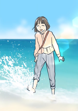 今年の大みそかに付き合う二人【タテヨミ】 沖縄の写真(168)