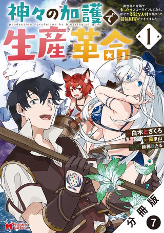 神々の加護で生産革命～異世界の片隅でまったりスローライフしてたら、なぜか多彩な人材が集まって最強国家ができてました～(コミック) 分冊版(7)