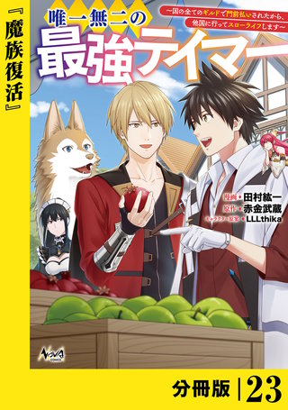 唯一無二の最強テイマー～国の全てのギルドで門前払いされたから、他国に行ってスローライフします～【分冊版】（ノヴァコミックス）(23)