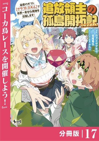 追放領主の孤島開拓記～秘密のギフト【クラフトスキル】で世界一幸せな領地を目指します！～【分冊版】 （ノヴァコミックス）(17)