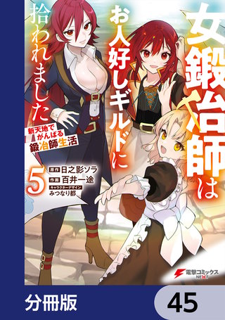 女鍛冶師はお人好しギルドに拾われました～新天地でがんばる鍛冶師生活～【分冊版】　45