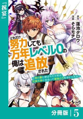 どれだけ努力しても万年レベル0の俺は追放された～神の敵と呼ばれた少年は、社畜女神と出会って最強の力を手に入れる～【分冊版】（ノヴァコミックス）(5)