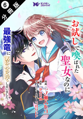 お試しで喚ばれた聖女なのに最強竜に気に入られてしまいました。(コミック) 分冊版(6)