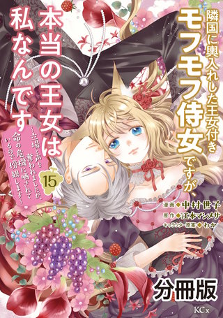 隣国に輿入れした王女付きモフモフ侍女ですが、本当の王女は私なんです 分冊版 ～立場と声を奪われましたが、命の危機に晒されているので傍観します～(15)
