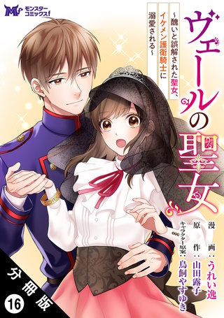 ヴェールの聖女 ～醜いと誤解された聖女、イケメン護衛騎士に溺愛される～(コミック) 分冊版(16)