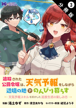 追放された公爵令嬢は、天気予報をしながら辺境の地でのんびり暮らす ～天気予報スキルを活かした追放生活の楽しみ方～(コミック) 分冊版(3)