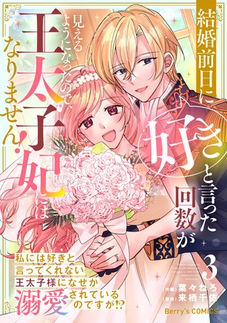 結婚前日に「好き」と言った回数が見えるようになったので、王太子妃にはなりません！～私には好きと言ってくれない王太子様になぜか溺愛されているのですが!?～(3)