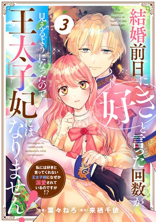 Berry'sFantasy結婚前日に「好き」と言った回数が見えるようになったので、王太子妃にはなりません!~私には好きと言ってくれない王太子様になぜか溺愛されているのですが!?~(3)