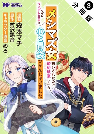 メシマズ女扱いされたので婚約破棄したら、なぜかツンデレ王子の心と胃袋つかんじゃいました(コミック) 分冊版(3)