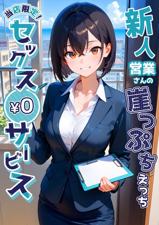 当店限定！セックス￥0サービス～新人営業さんの崖っぷちえっち～