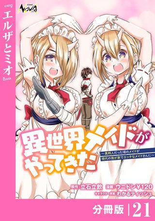異世界メイドがやってきた～異邦人だった頃のメイドが現代の我が家でエッチなメイドさんに～【分冊版】（ノヴァコミックス）(21)