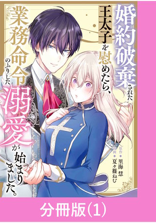 婚約破棄された王太子を慰めたら、業務命令のふりした溺愛が始まりました。【分冊版】