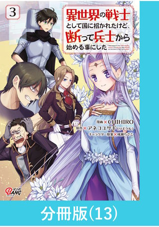 異世界の戦士として国に招かれたけど、断って兵士から始める事にした 【分冊版】（13）