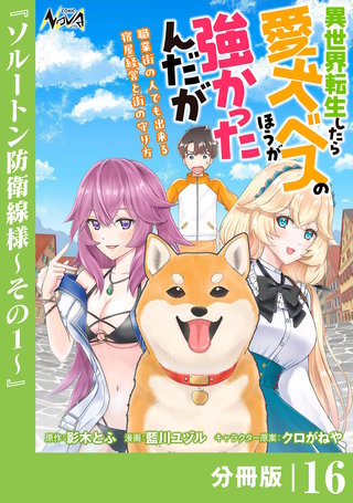 異世界転生したら愛犬ベスのほうが強かったんだが～職業街の人でも出来る宿屋経営と街の守り方～【分冊版】（ノヴァコミックス）(16)