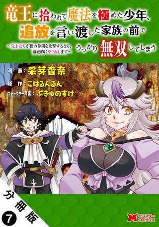 竜王に拾われて魔法を極めた少年、追放を言い渡した家族の前でうっかり無双してしまう～兄上たちが僕の仲間を攻撃するなら、徹底的にやり返します～(コミック) 分冊版(7)