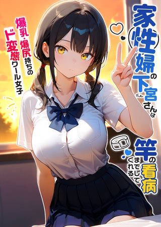 家性婦の下宮さんは竿の看病までしてくれる ～爆乳・爆尻持ちのド変態クール女子～