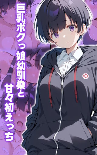 巨乳ボクっ娘幼馴染と甘々初えっち