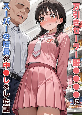 万引きセーラー服●●●●にスーパーの店長が中●しをした話