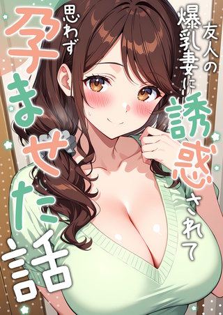 友人の爆乳妻に誘惑されて思わず孕ませた話