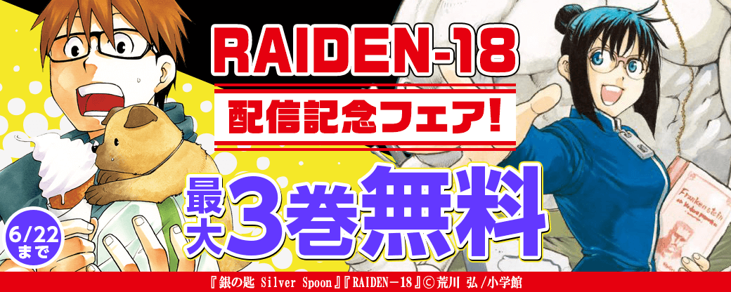 「RAIDEN-18」配信記念フェア！
