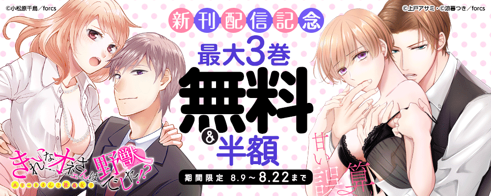 きれいなオネエさんは野獣でした！？～エリートさんと社畜女子/新刊配信記念