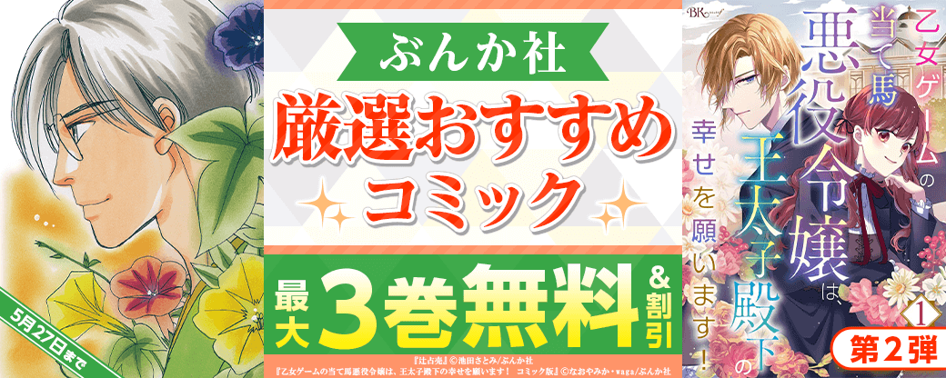 ぶんか社　厳選おすすめコミック　第2弾