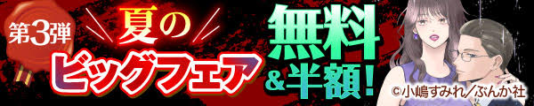 夏のビッグフェア 無料＆半額！　第3弾
