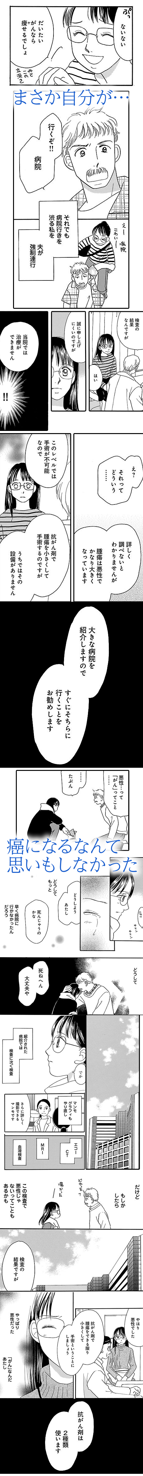 乳がんに襲われ余命宣告を受けた少女漫画家の家族への手記 陽だまりの家 まんが王国