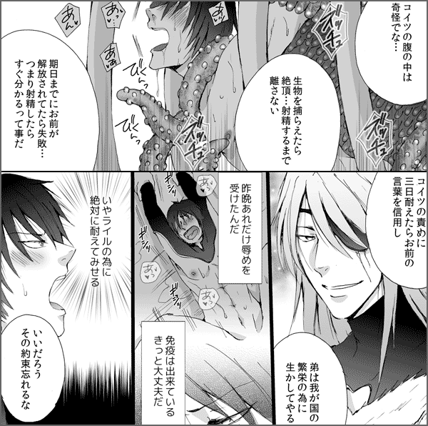 生贄　～弟と民衆を守る為、皇子は犠牲になった～