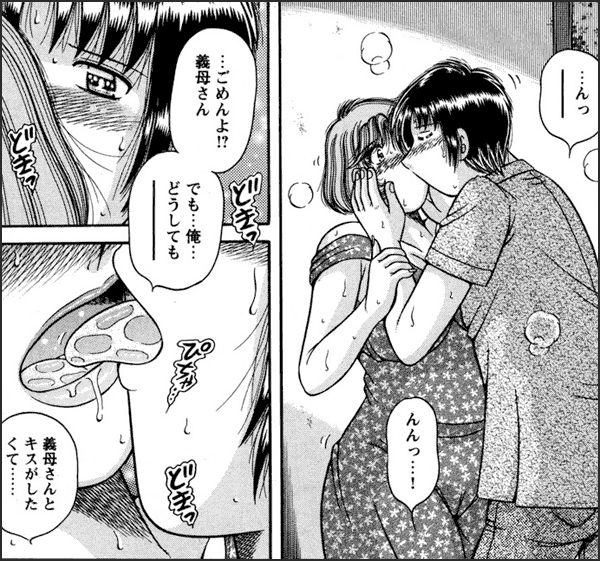 義母が息子にネトラレた -父には内緒-