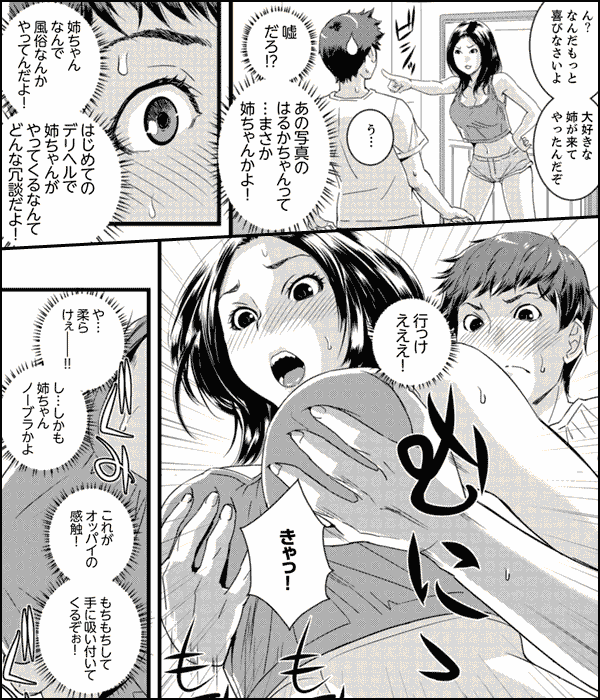 勘違いで姉弟エッチ！？～弟のくせにナカでいっぱい…！